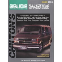 Reparaturbuch - Repair Manual  GM G-Van  87-96